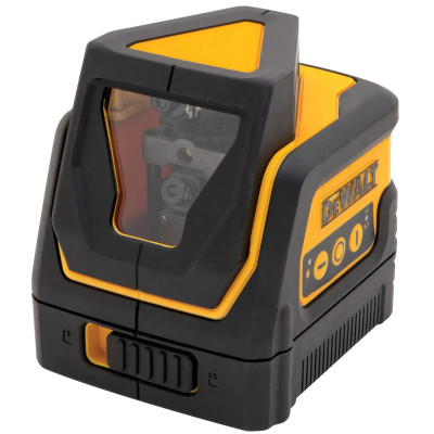 DeWalt sarkans krustlīniju lāzers DW0811 360°