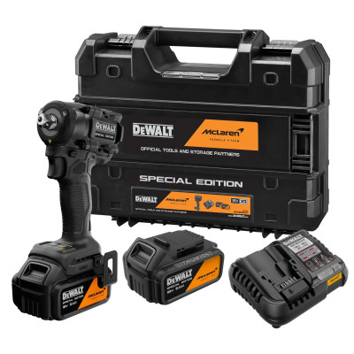 DeWalt akumulatora triecienskrūvgriezis uzgriežņiem DCF92MP2T 1/2" 18 V McLaren