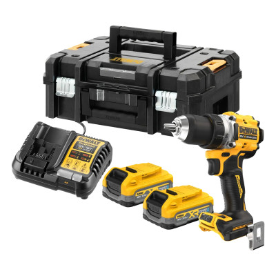 DeWalt akumulatora urbjmašīna-skrūvgriezis DCD800S2T 18 V 2x 3,5 Ah Powerstack
