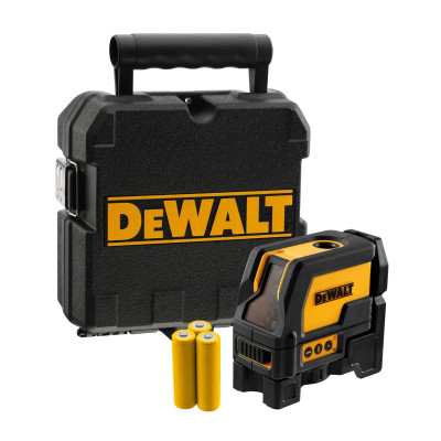 DeWalt krustlīniju lāzers DW0822 raudonas spindulys