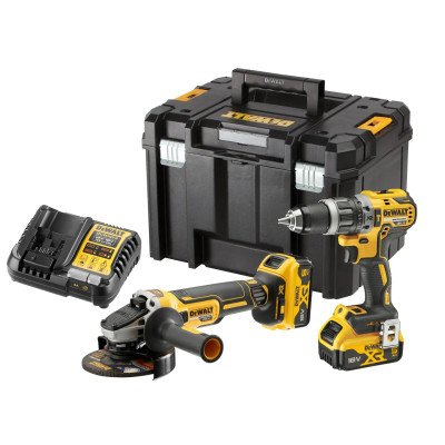 DeWalt akumulatora instrumentu komplekts DCK2080P2T 18 V DCD796 DCG405
