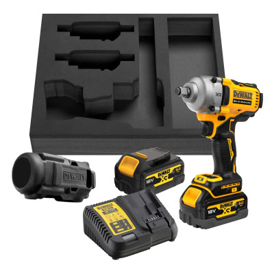 DeWalt akumulatora triecienskrūvgriezis uzgriežņiem DCF891P2G 1/2" 18 V