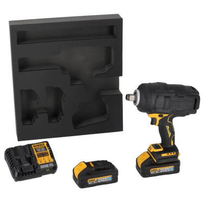 DeWalt akumulatora triecienskrūvgriezis uzgriežņiem DCF964H2G 3/4" 18 V POWERSTACK