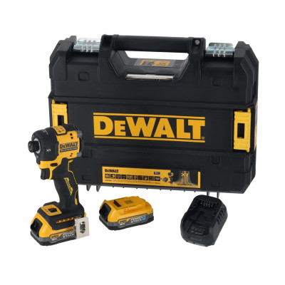 DeWalt hidraulisks akumulatora triecienskrūvgriezis DCF870E2T 1/4" 18 V 2x 1,7 Ah
