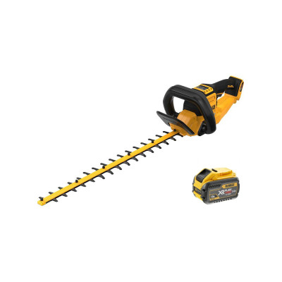 DeWalt akumulatora dzīvžoga šķēres DCMHT573X1 54 V, 1 x 162 Wh