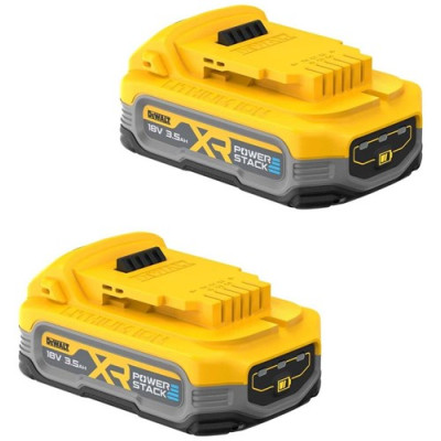 DeWalt Powerstack akumulatoru komplekts DCBP318S2 18 V, 3,5 Ah, 2 vnt.