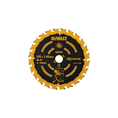 DeWalt ripzāģa disku komplekts DT10624 / DT10640 165 × 20 mm, 2 × 24 zobi un 1 × 40 zobi
