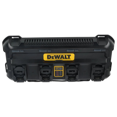 DeWalt četru portu akumulatoru lādētājs DCB1404 DCB1404, DeWalt XR akumulatoriem