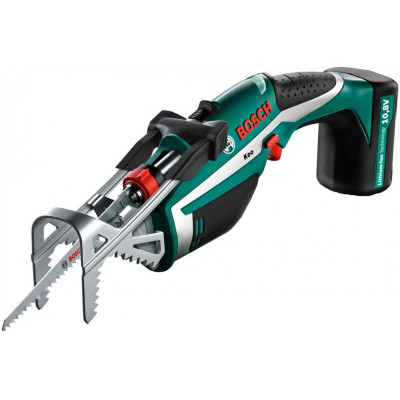 Bosch Keo akumulatora dārza zāģis 18 V, 2,0 Ah, 80 mm, ar akumulatoru un lādētāju