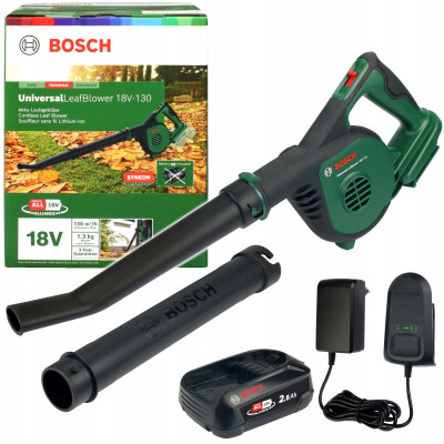 Bosch UniversalLeafBlower 18V-130 akumulatora lapu pūtējs bez akumulatora