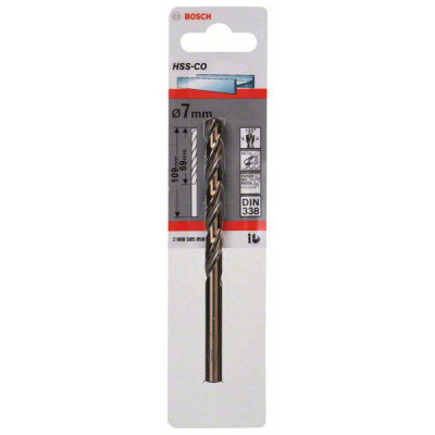Bosch HSS-Co DIN 338 urbis 7,0 × 69 × 109 mm