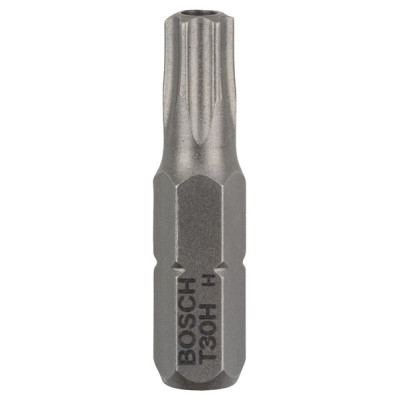 Bosch skrūvēšanas uzgalis T30H Security-Torx®-Schrauberbit Extra-Hart T30H 25 mm