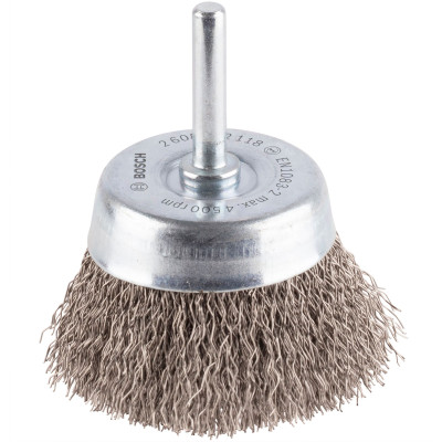 Bosch PRO nerūsējošā tērauda kausveida birste 60 x 0,3 mm