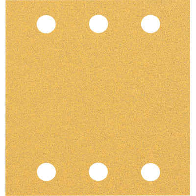Bosch slīpēšanas loksne 115 x 107 mm, G 80, 10 Stück