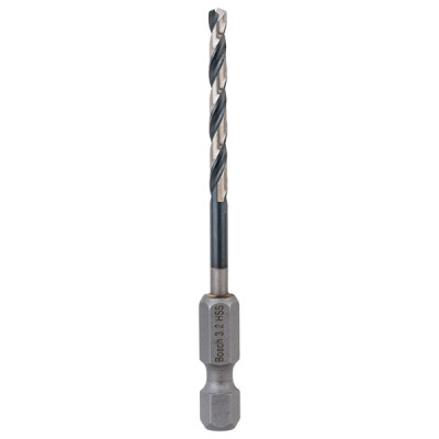 Bosch HSS spirālurbis ar sešstūra kātu 3,2 x 36 x 75 mm