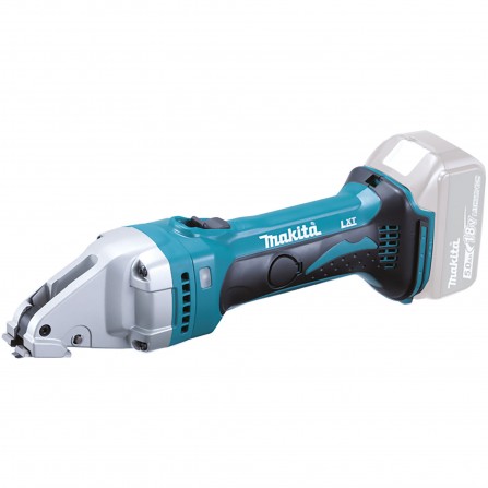 Akumulatora lokšņu metāla šķēres Makita (DJS101Z), 18 V