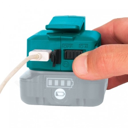 Akumulatora adapteris Makita SEAADP06, 10,8 V, USB