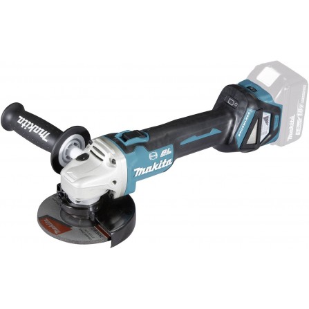 Akumulatora leņķa slīpmašīna Makita DGA513Z, 125 mm, 18 V