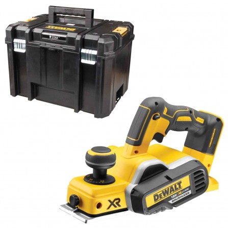 Dewalt bezvadu ēvele DCP580NT, 18 V (bez akumulatora un lādētāja) + čemodāns