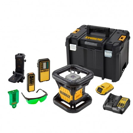 Dewalt Rotary Green lāzera komplekts DCE079D1G-QW, futrālis + piederumi