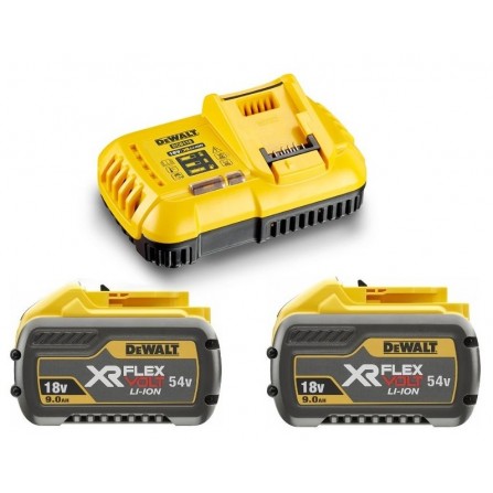 Dewalt akumulatoru un lādētāju komplekts DCB118X2, 2 x 9 Ah, 18-54 V, DCB118