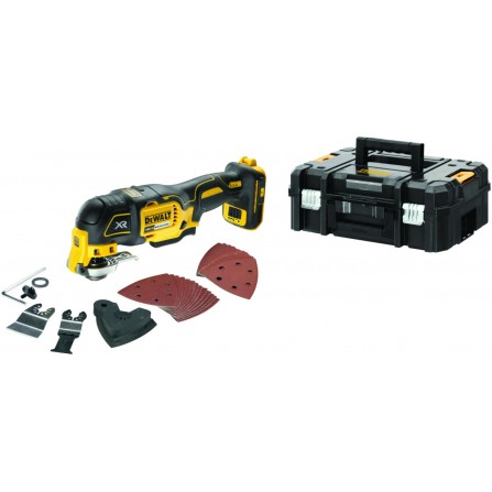 Dewalt bezvadu multiinstruments DCS356NT, 18 V, futrālis + piederumi