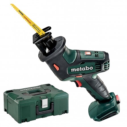 Akumulatora lineārais zāģis Metabo SSE 18 LTX Compact (602266840), 18 V + korpuss