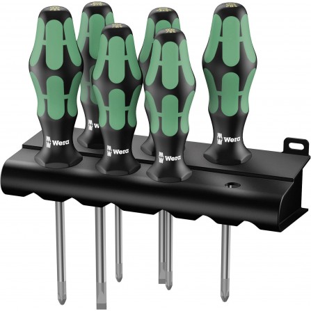 Wera skrūvgriežu komplekts Kraftform Plus Lasertip (05105622001), 6 gab.
