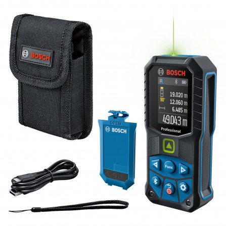 Lāzera attāluma mērītājs Bosch GLM 50-27 CG + akumulators