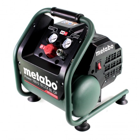 Akumulatora kompresors Metabo Power 160-5 18 LTX BL OF (601521850), 18 V