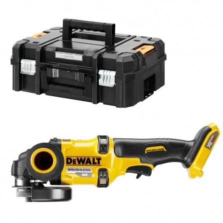 Dewalt akumulatora leņķa slīpmašīna DCG418NT-XJ, 125 mm, 54 V + korpuss